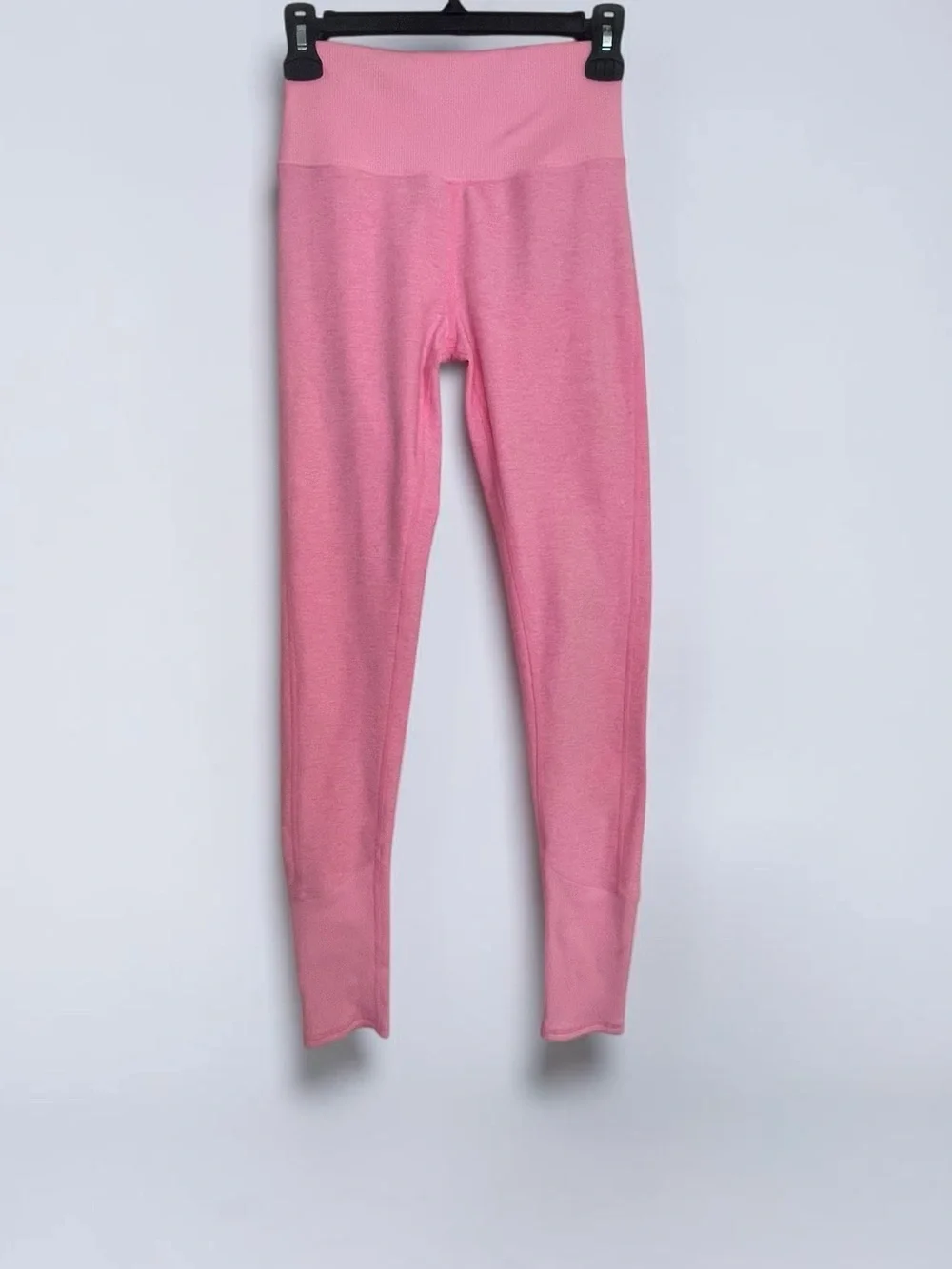 ALO Yoga Pink Heathered High-Rise Seamless Leggings